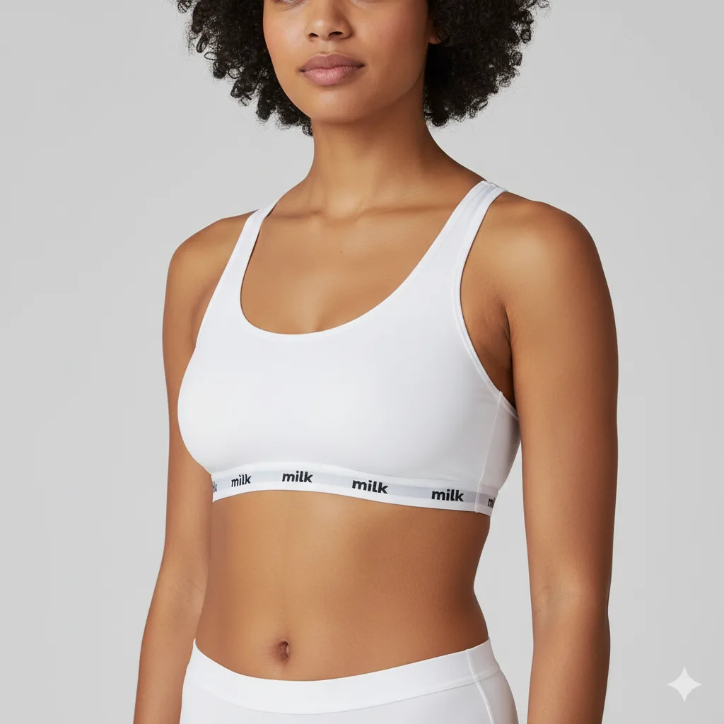 MILK Cross-Back Soft Bra