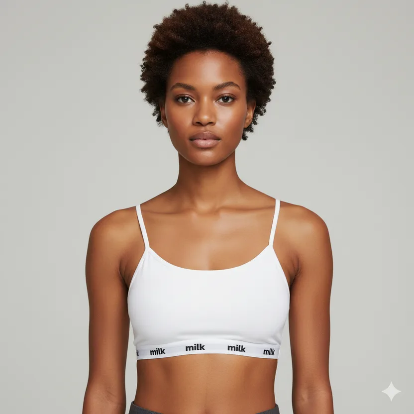 MILK Thin-Strap Soft Bra