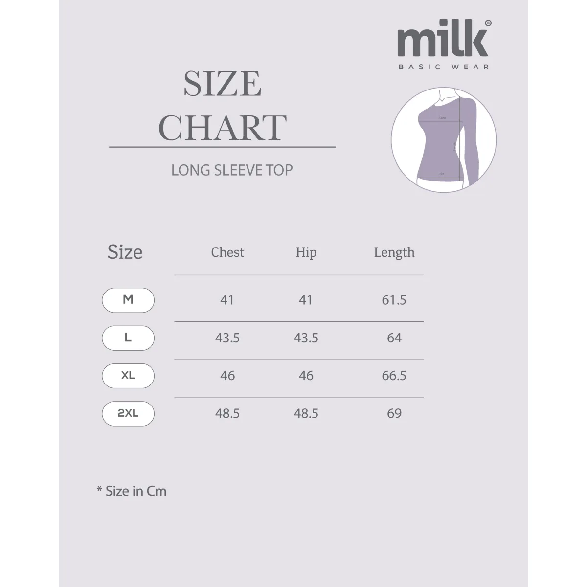 MILK Long-Sleeve Round-Neck Top