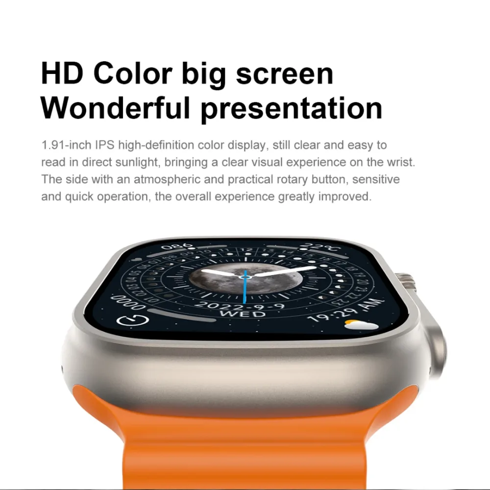 GS8 Ultra Smartwatch, 2.02-inch Screen