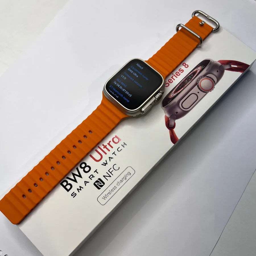 ساعة ذكية BW8 Ultra بشاشة 2.08 بوصة