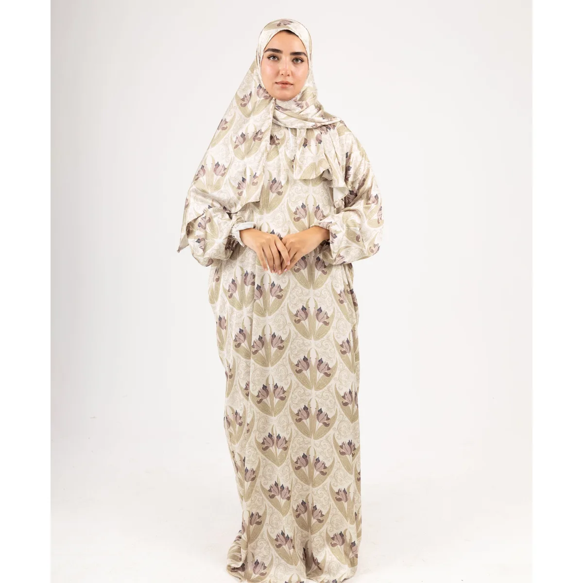 إسدال ساتان Autumn Tulips من لو فوال