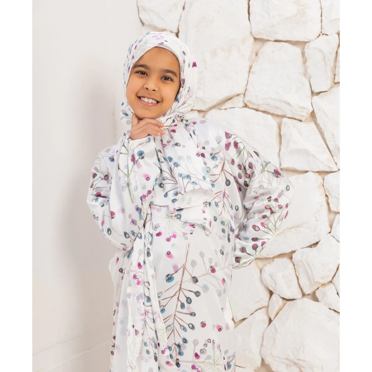 إسدال أطفال ساتان Botanical من لو فوال