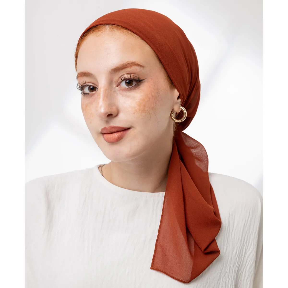 إيشارب مربع شيفون Girly من لو فوال