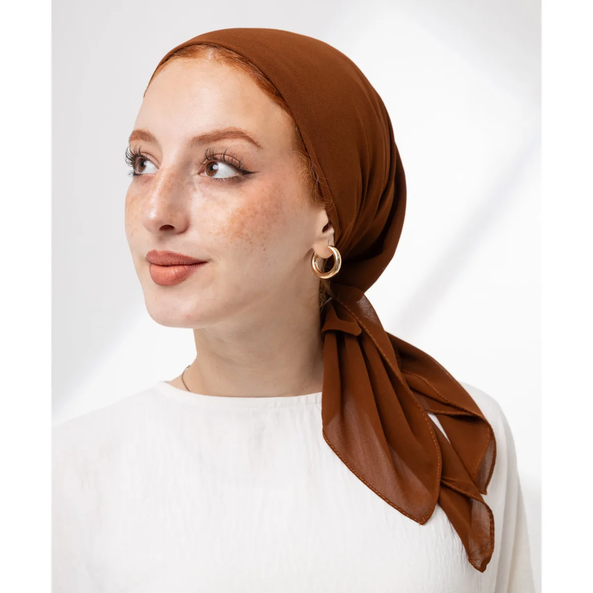 إيشارب مربع شيفون Girly من لو فوال