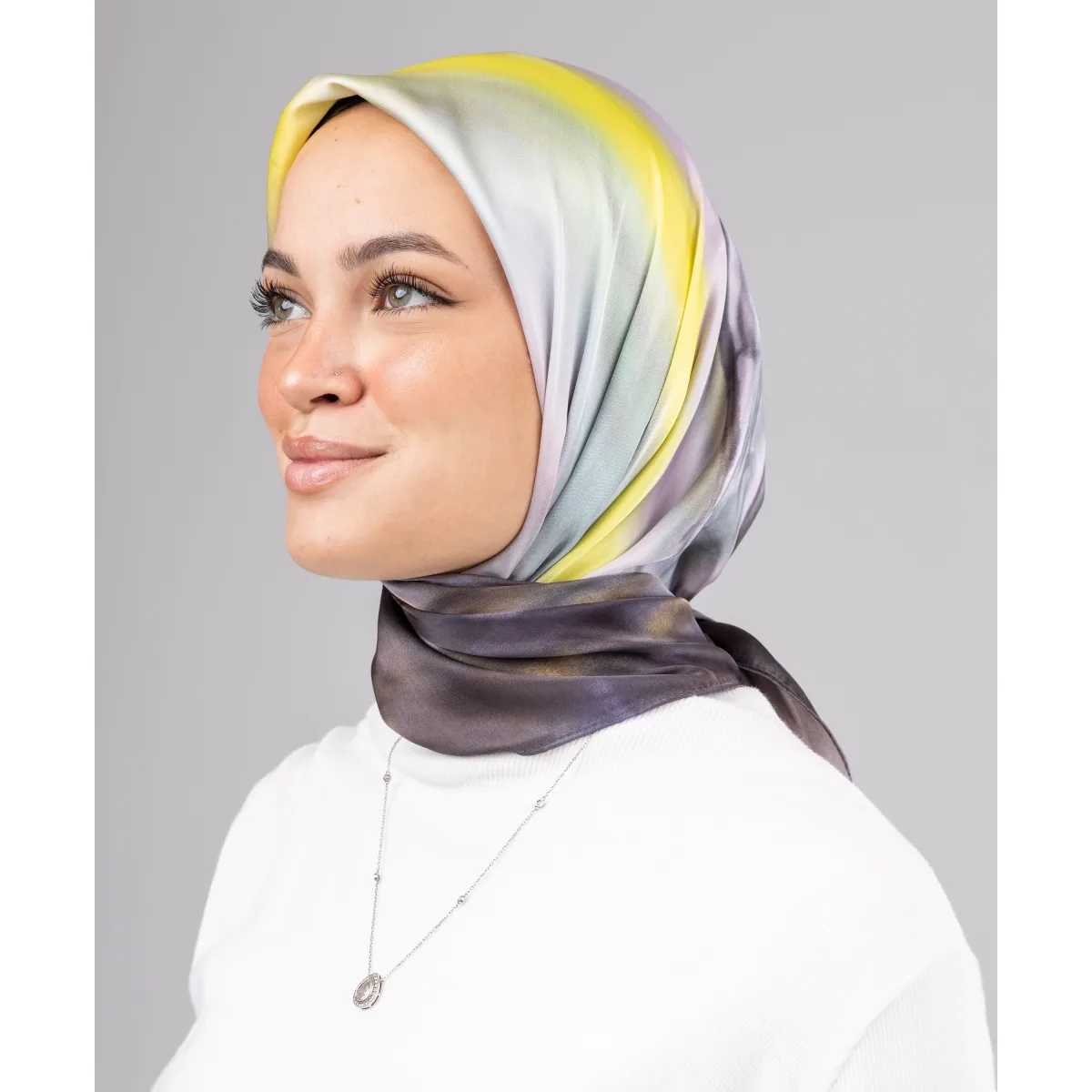 إيشارب مربع سيلك Wash من لو فوال