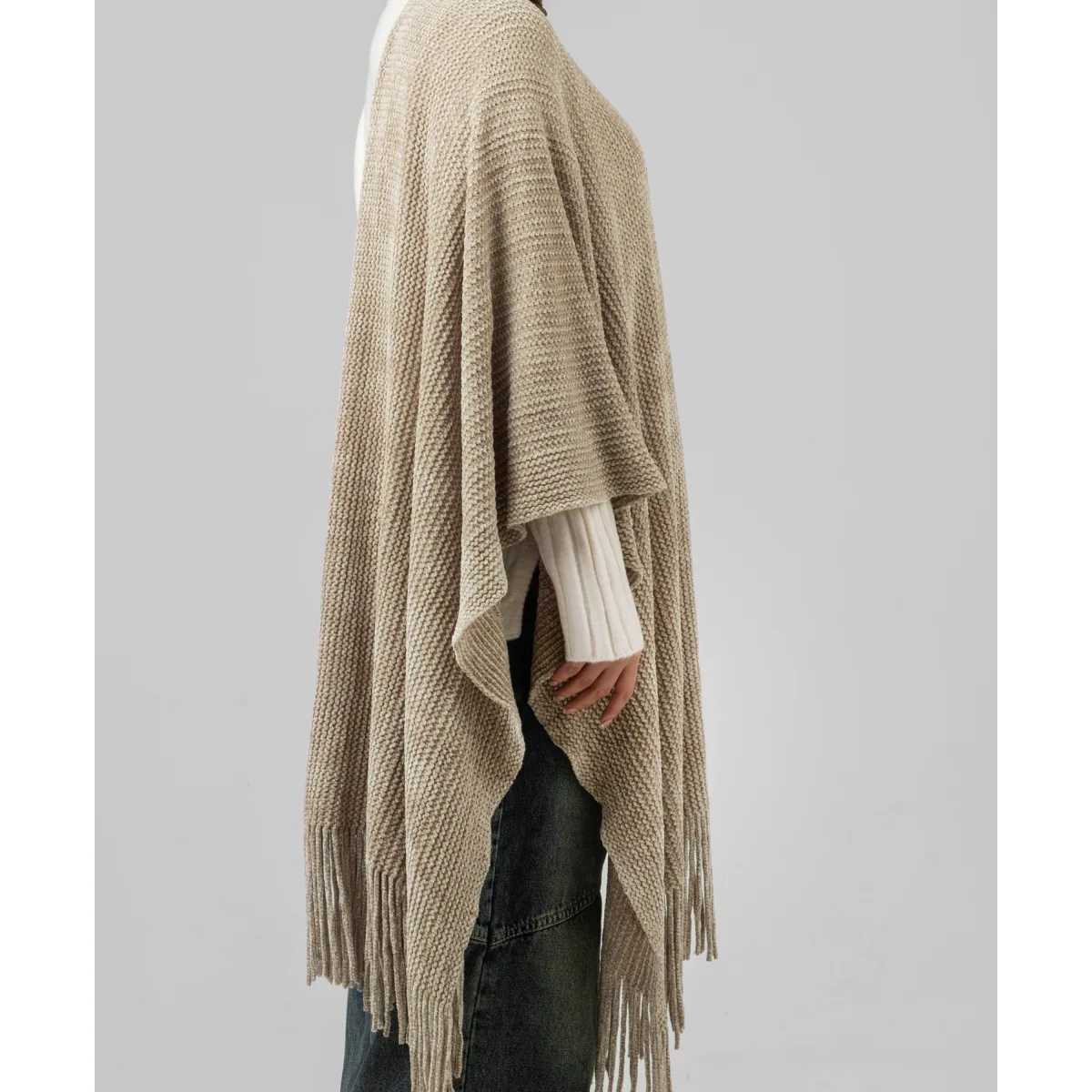 شال شتوي Knitted من لو فوال