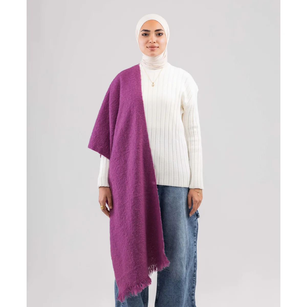 شال شتوي صوف Comfy من لو فوال