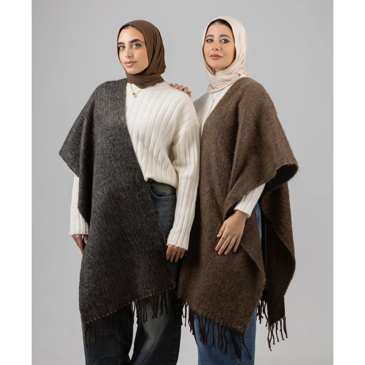 Le Voile Foggy Winter Shawl