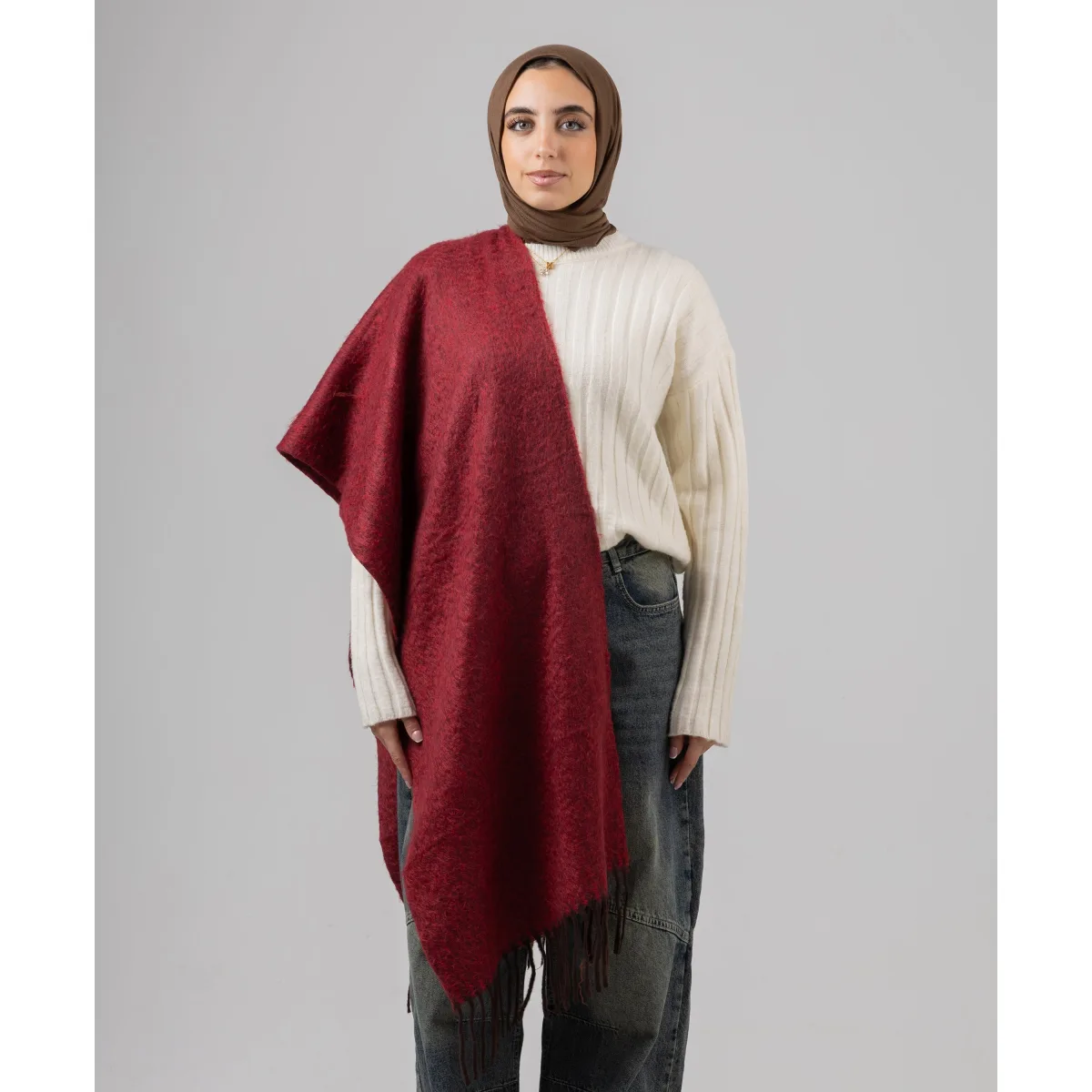 Le Voile Foggy Winter Shawl