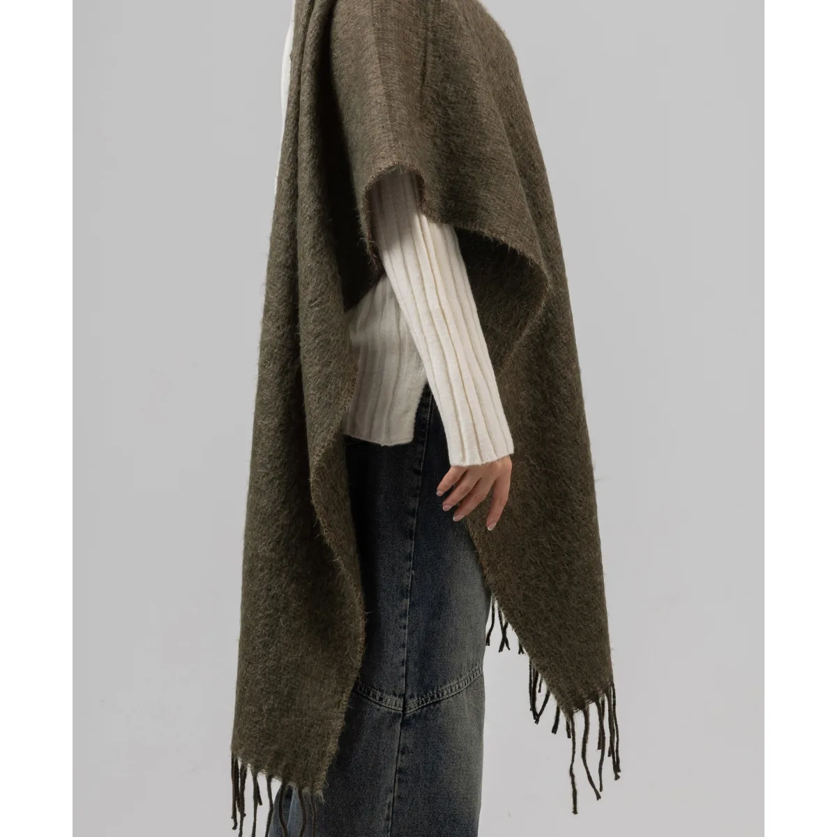 Le Voile Foggy Winter Shawl