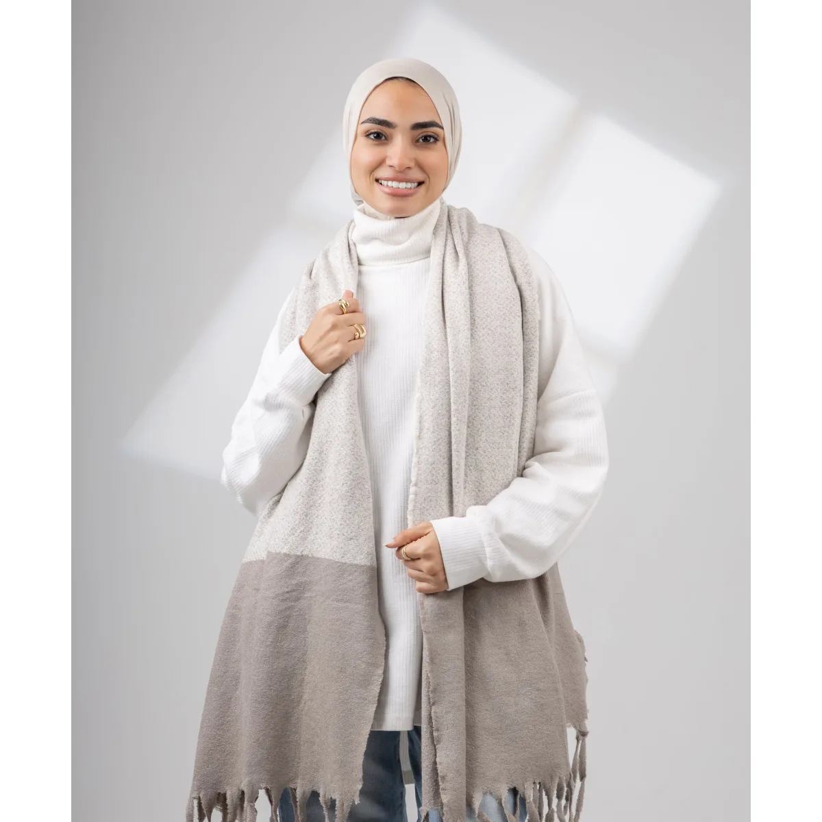شال شتوي Duo Tone من لو فوال
