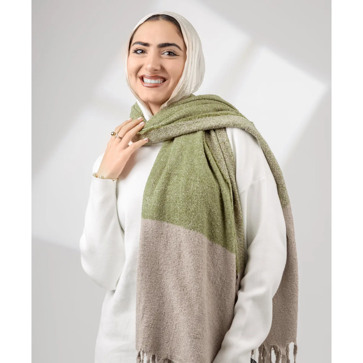 شال شتوي Duo Tone من لو فوال