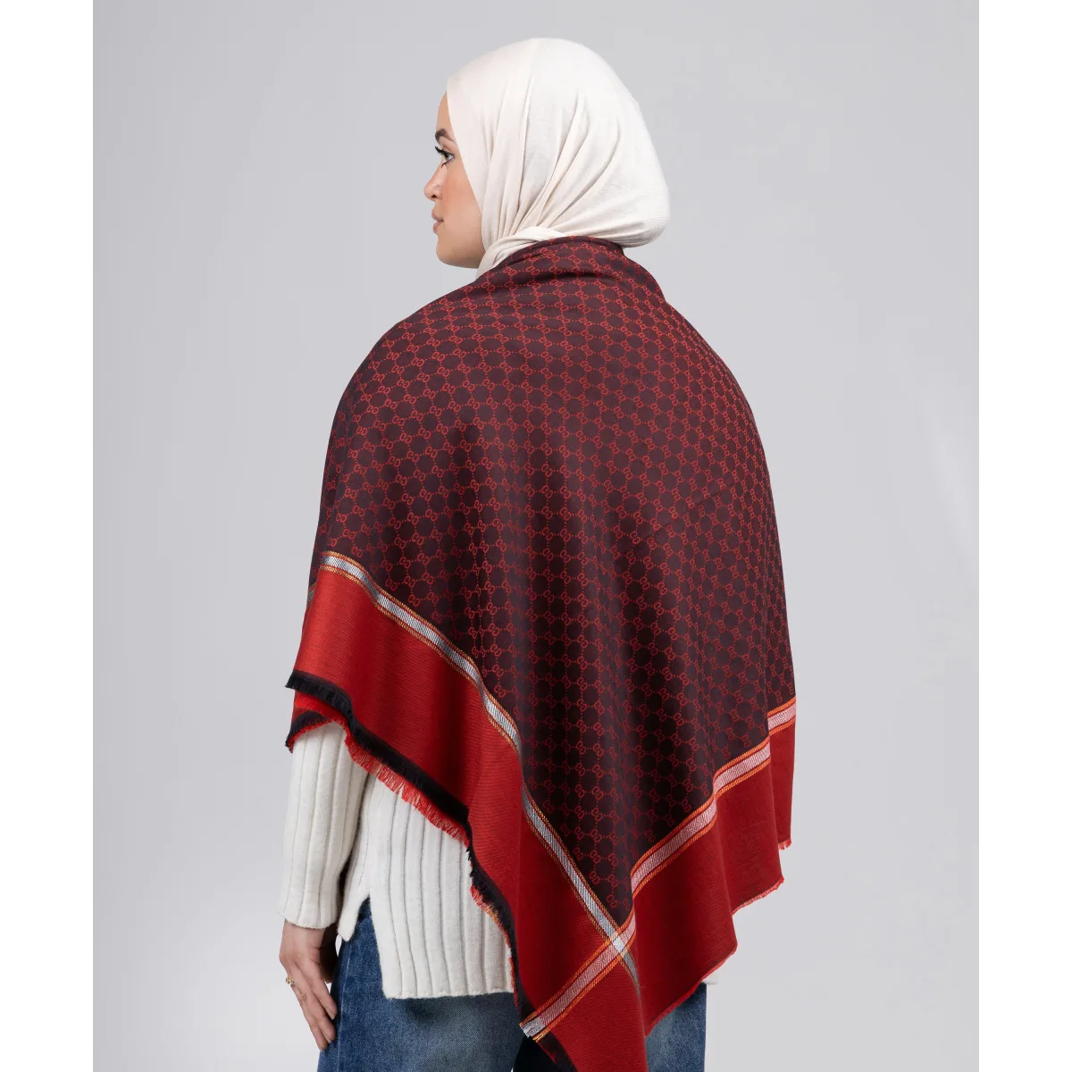 Le Voile Mosaic Winter Shawl