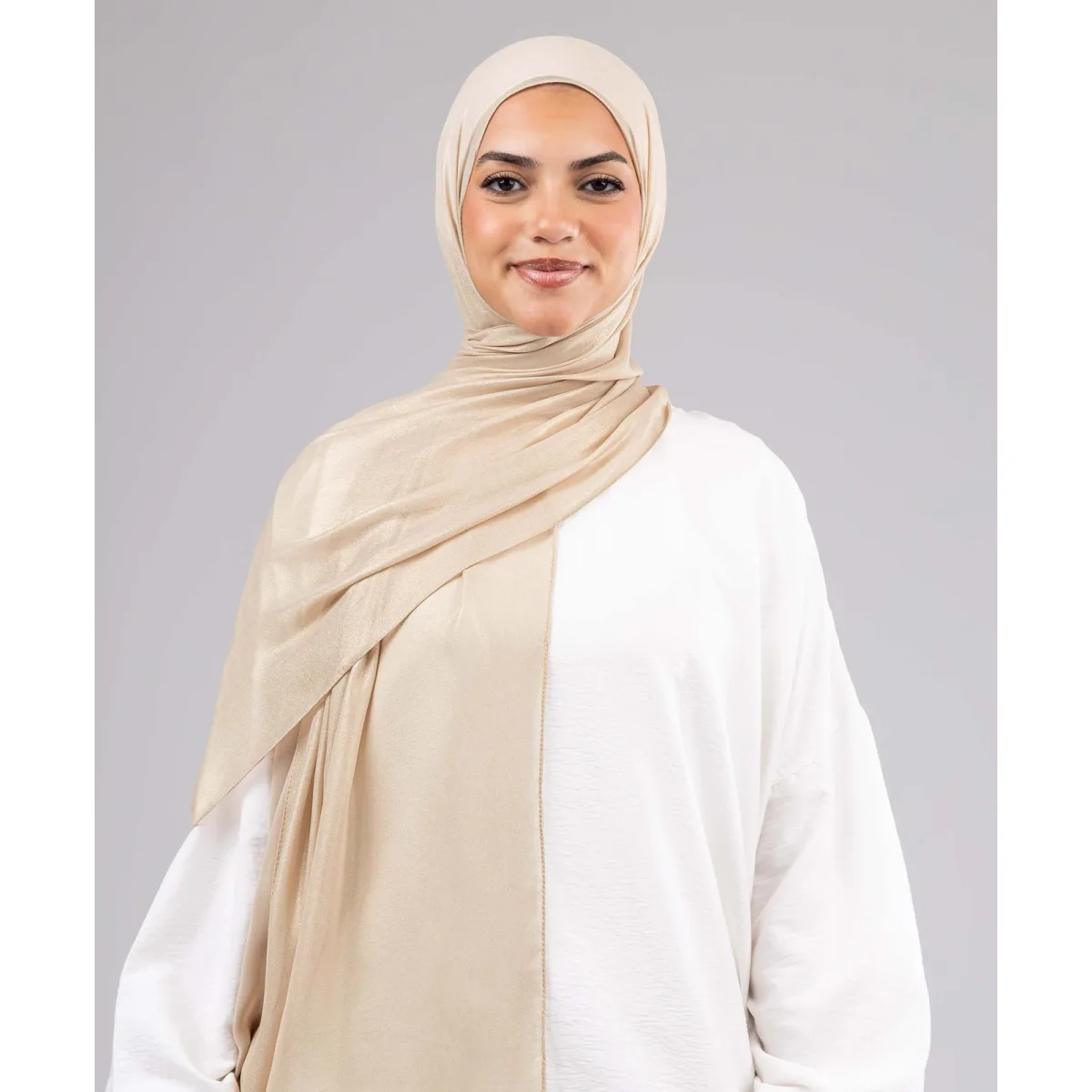 Le Voile Shimmery Chiffon Scarf