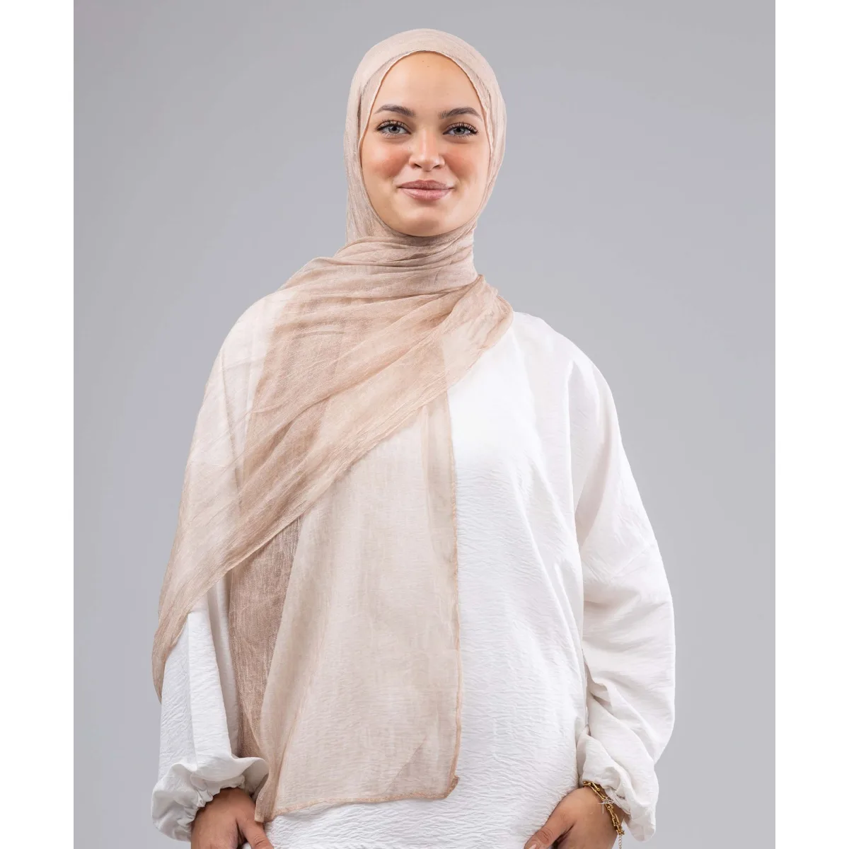طرحة شيفون ماربل من لو فوال
