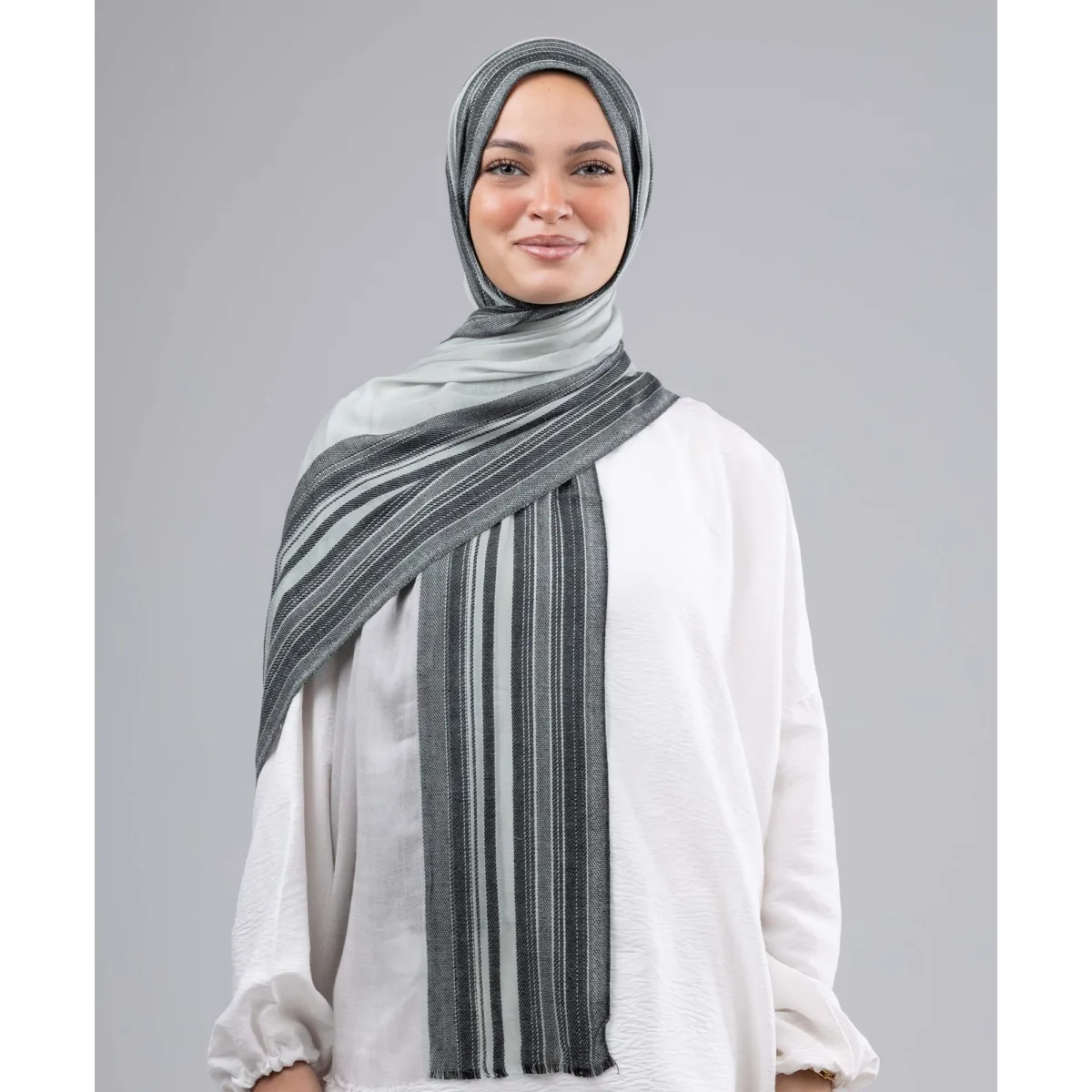 طرحة لينن مقلم Soft من لو فوال