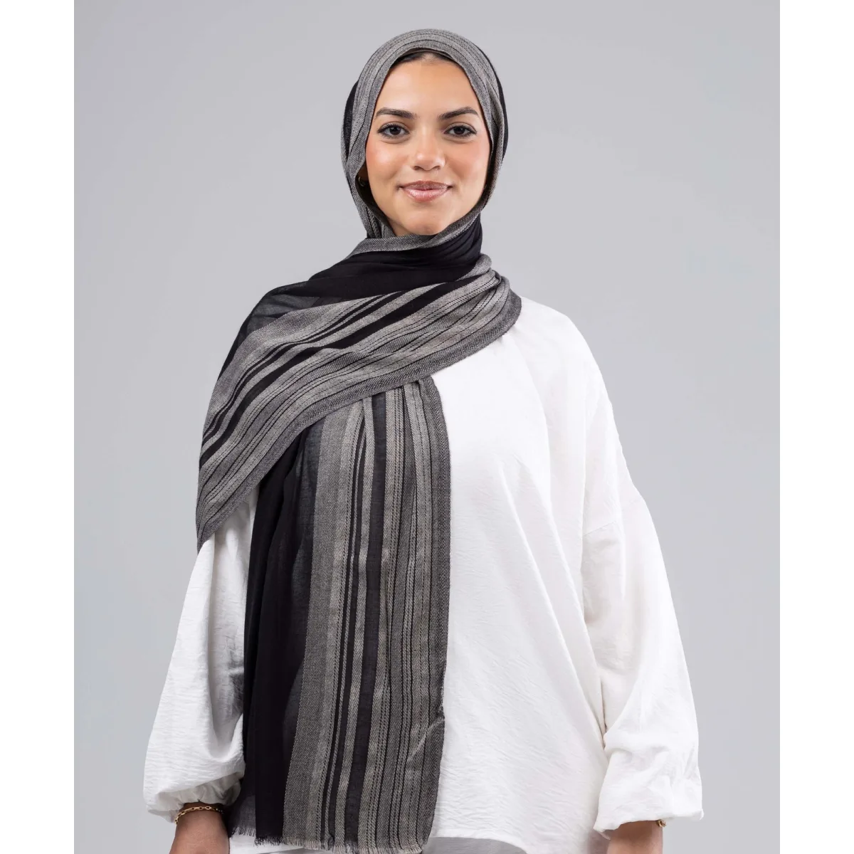طرحة لينن مقلم Soft من لو فوال
