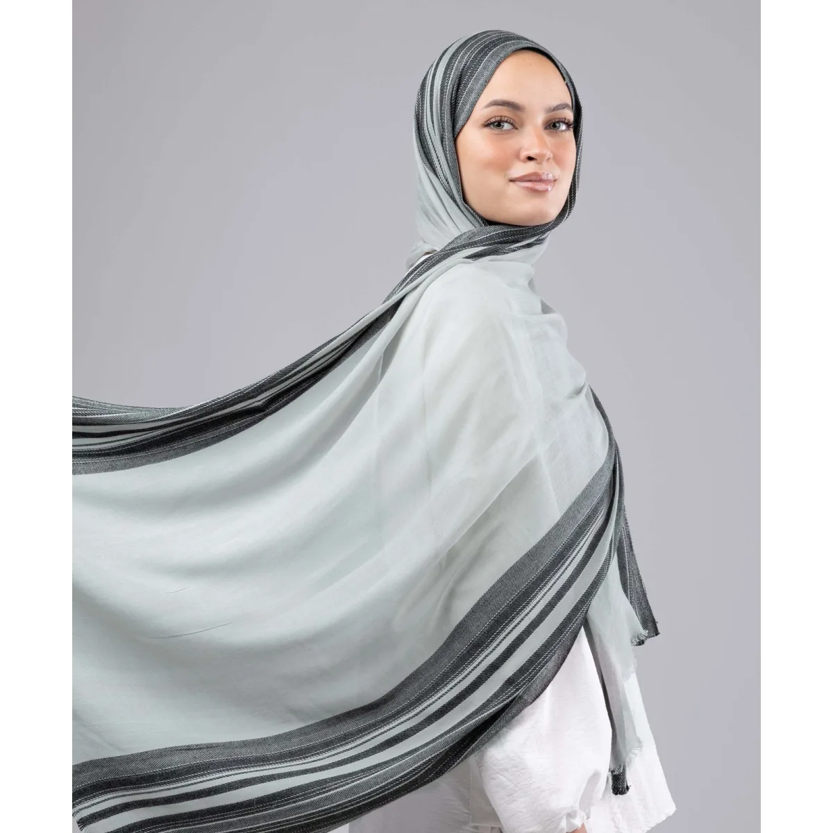 طرحة لينن مقلم Soft من لو فوال