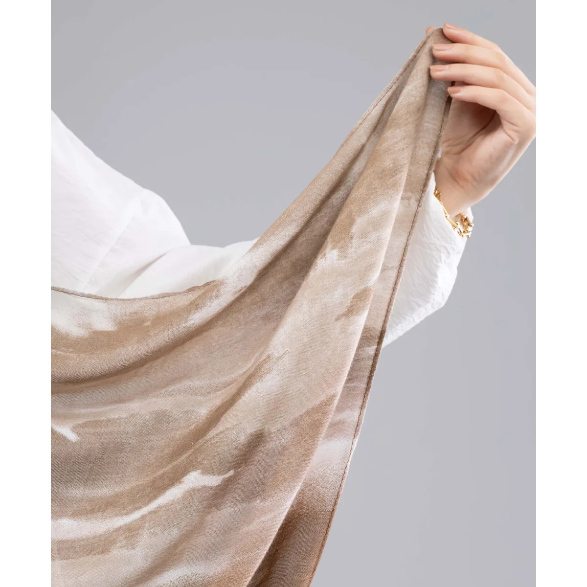 Le Voile Caramel Modal Scarf