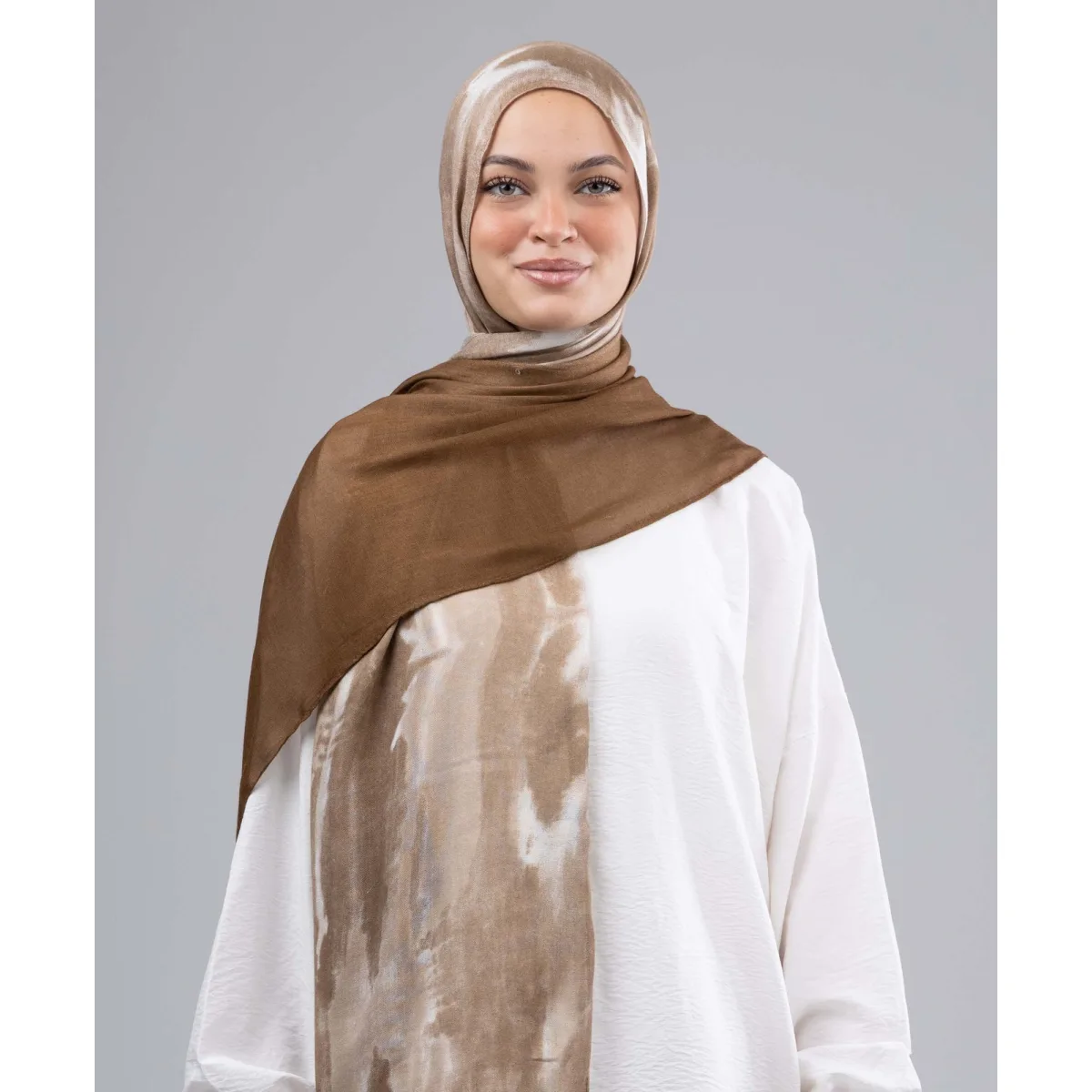Le Voile Caramel Modal Scarf