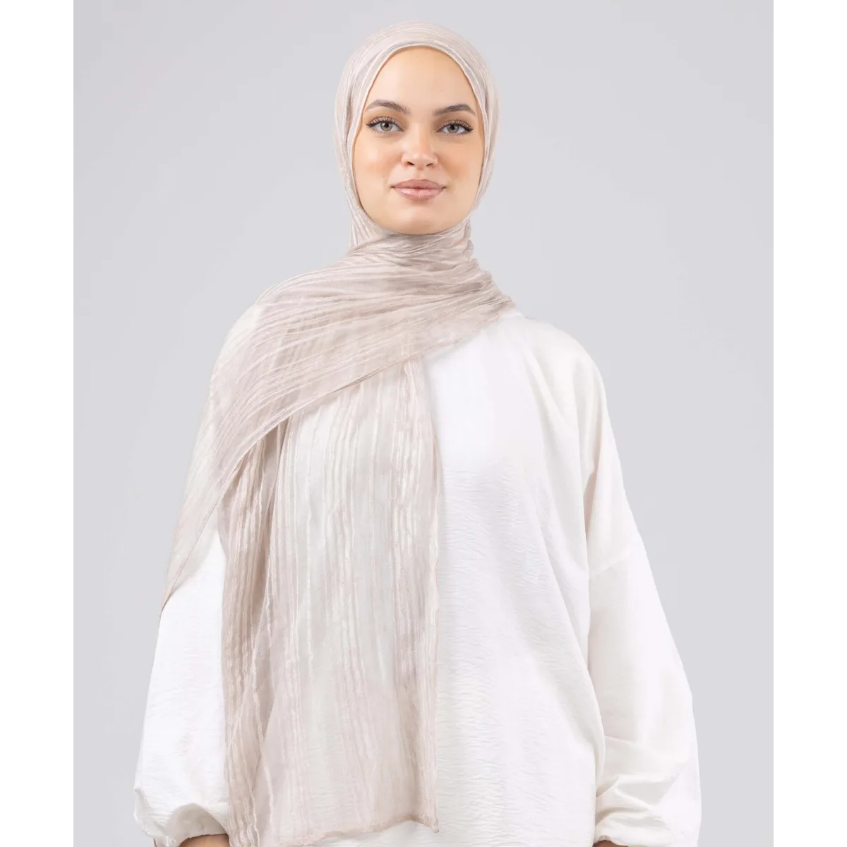 طرحة سيلك لينن مقلم Gloss من لو فوال