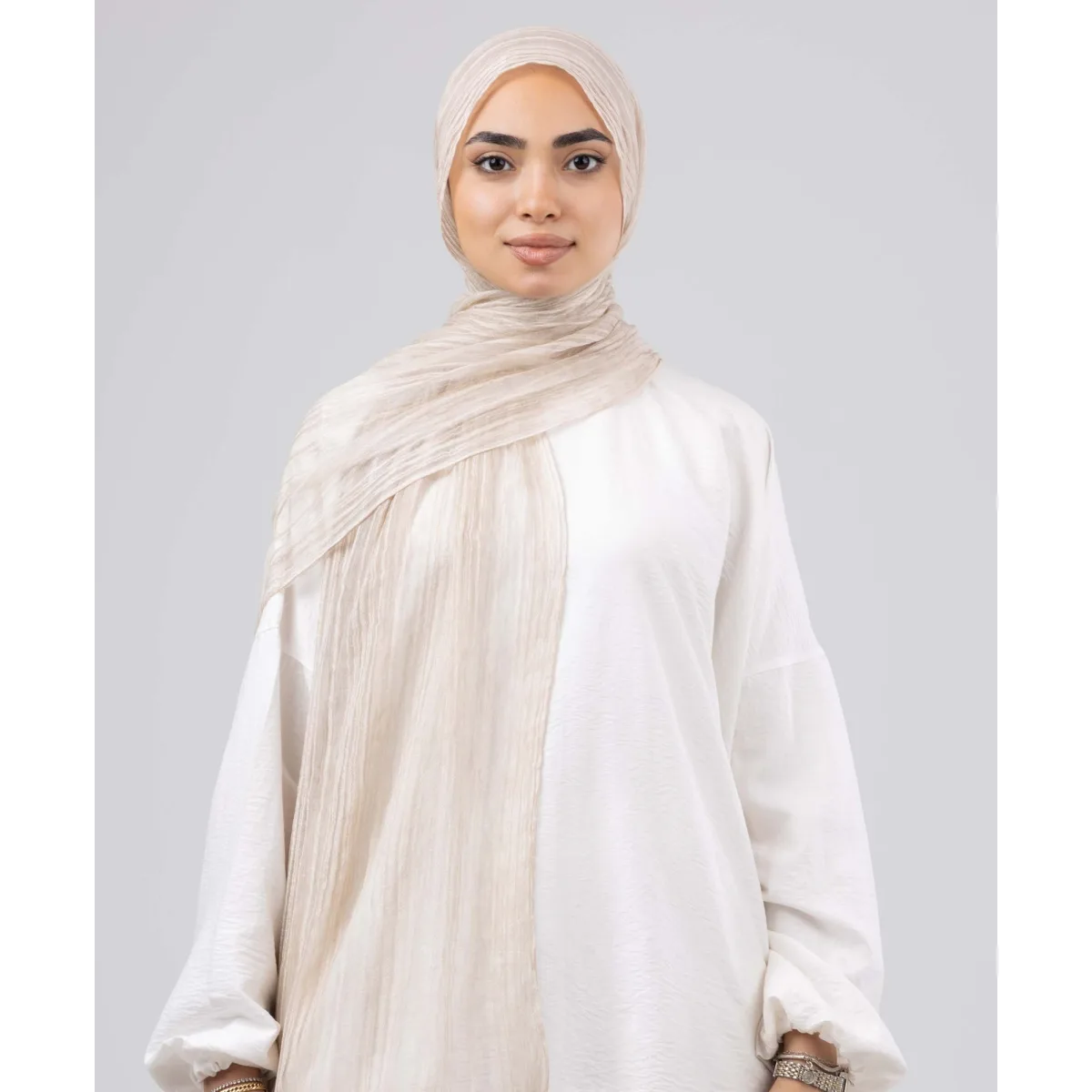 طرحة سيلك لينن مقلم Gloss من لو فوال