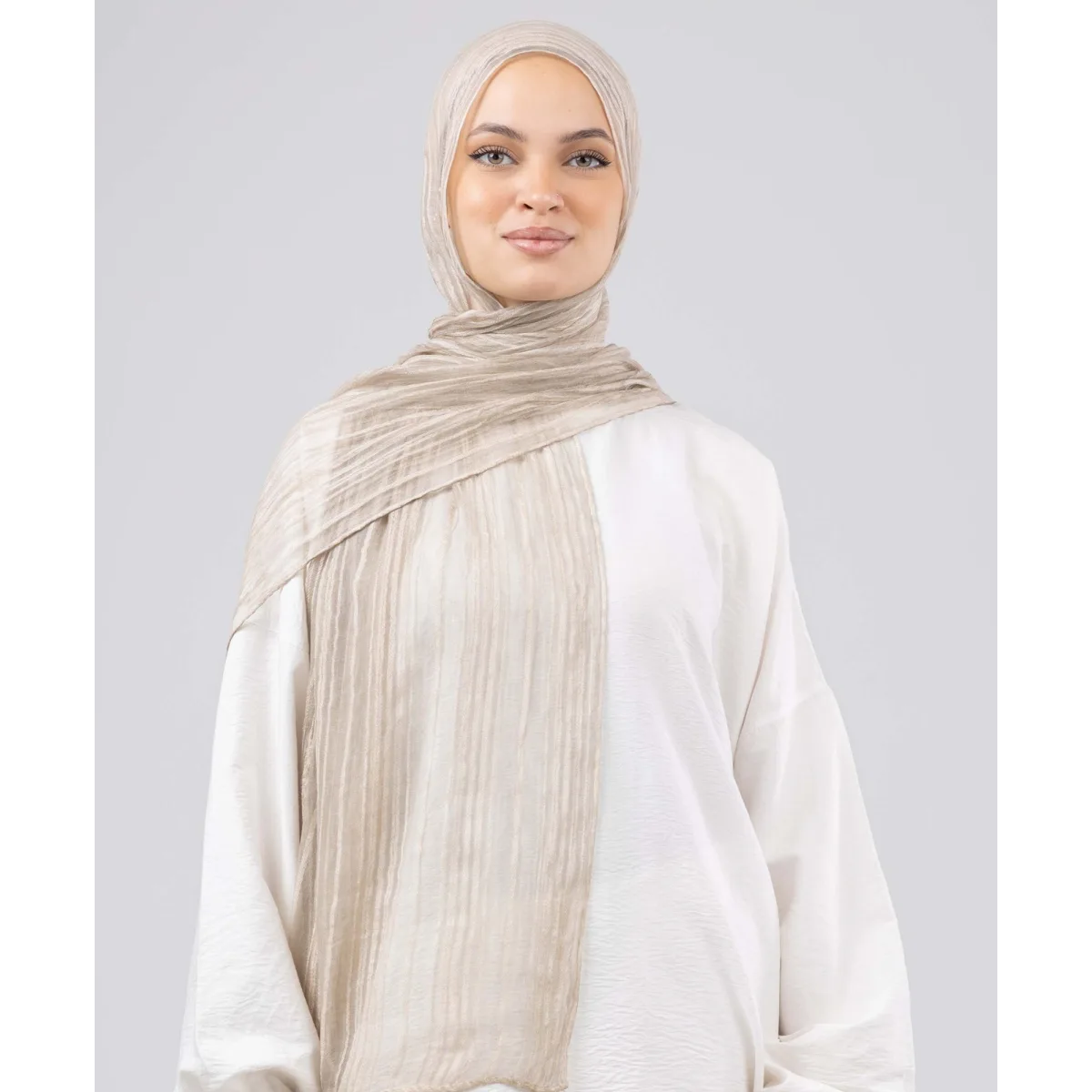 طرحة سيلك لينن مقلم Gloss من لو فوال