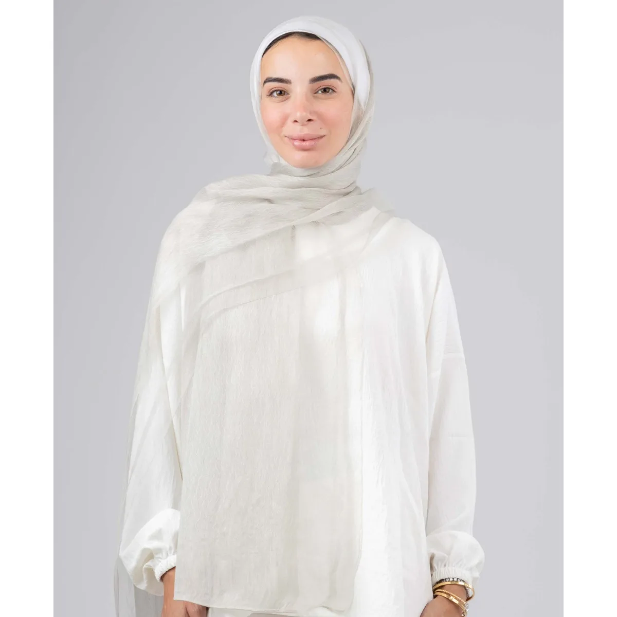 طرحة لينن سيلك لينن Zigzag من لو فوال
