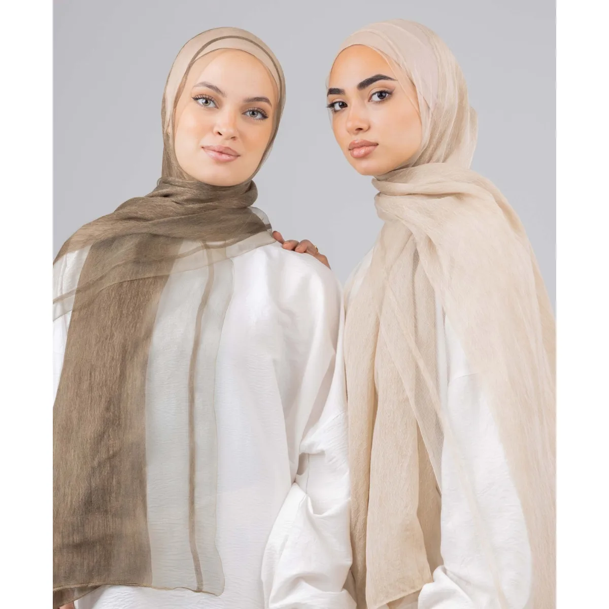 طرحة لينن سيلك لينن Zigzag من لو فوال