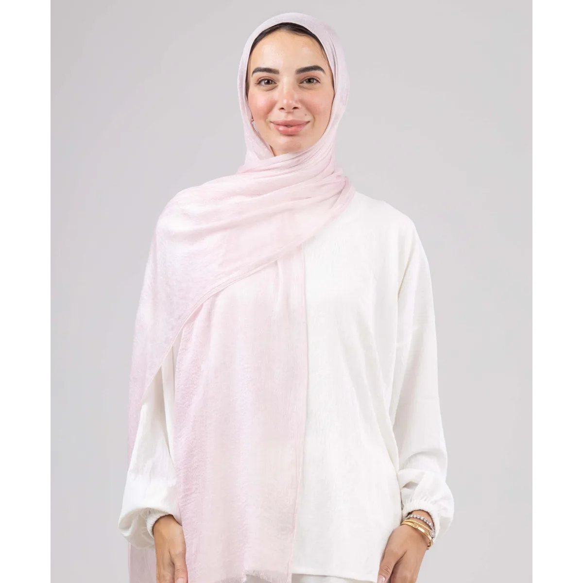 Le Voile Flowy Bamboo Linen Scarf