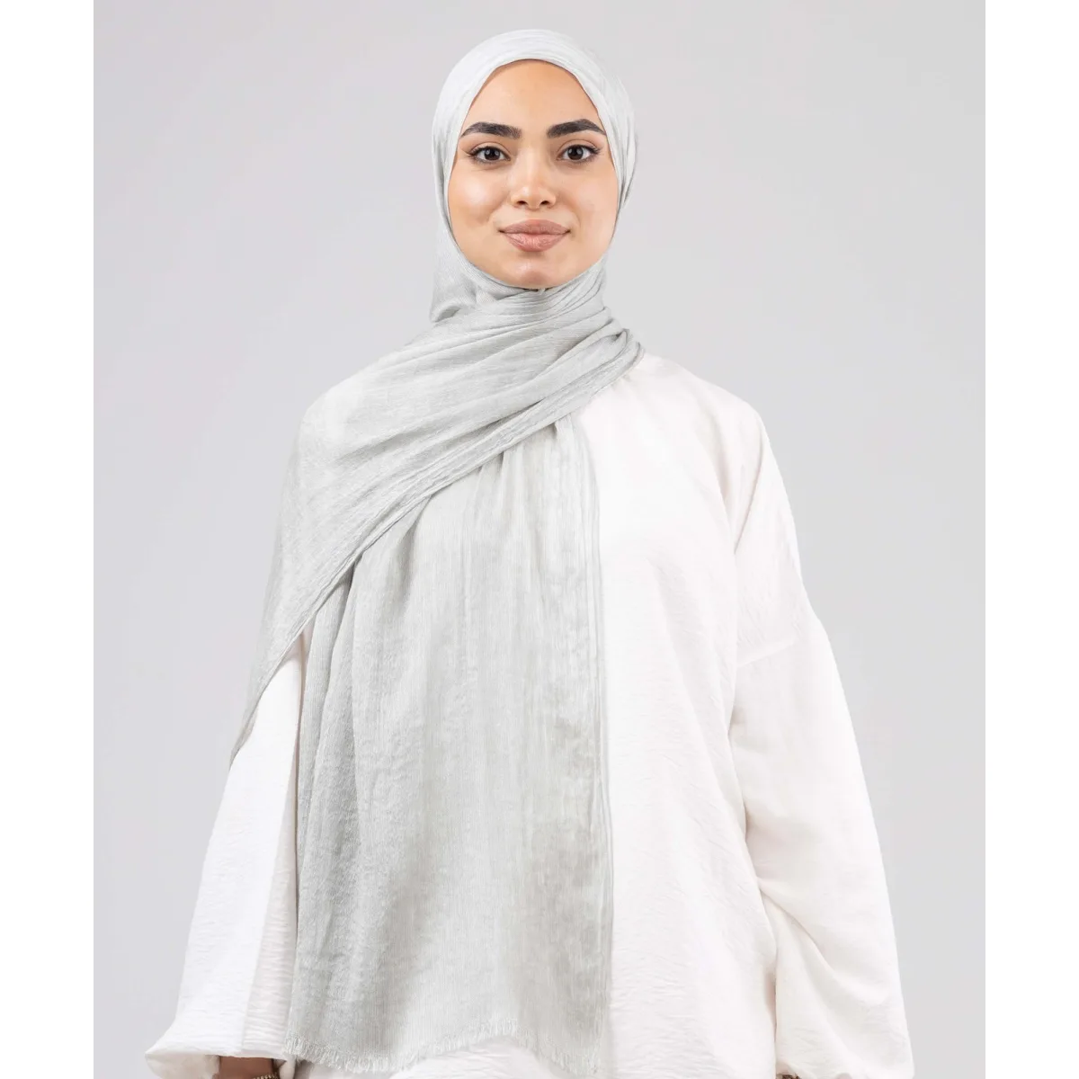 Le Voile Flowy Bamboo Linen Scarf
