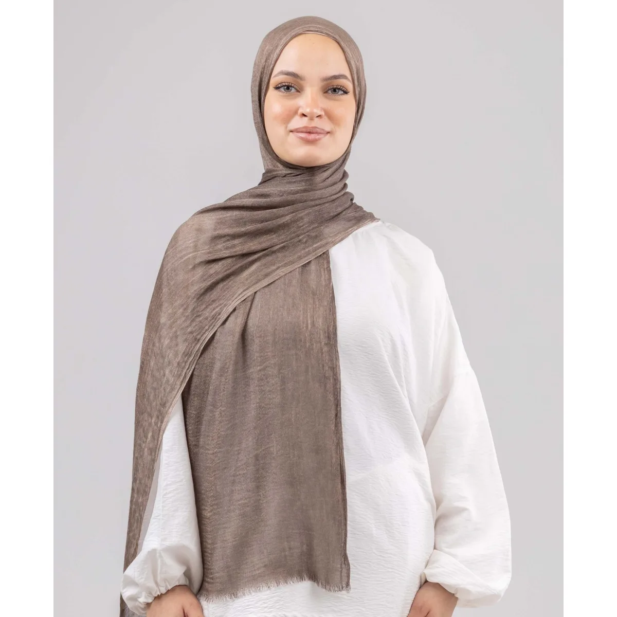 Le Voile Flowy Bamboo Linen Scarf