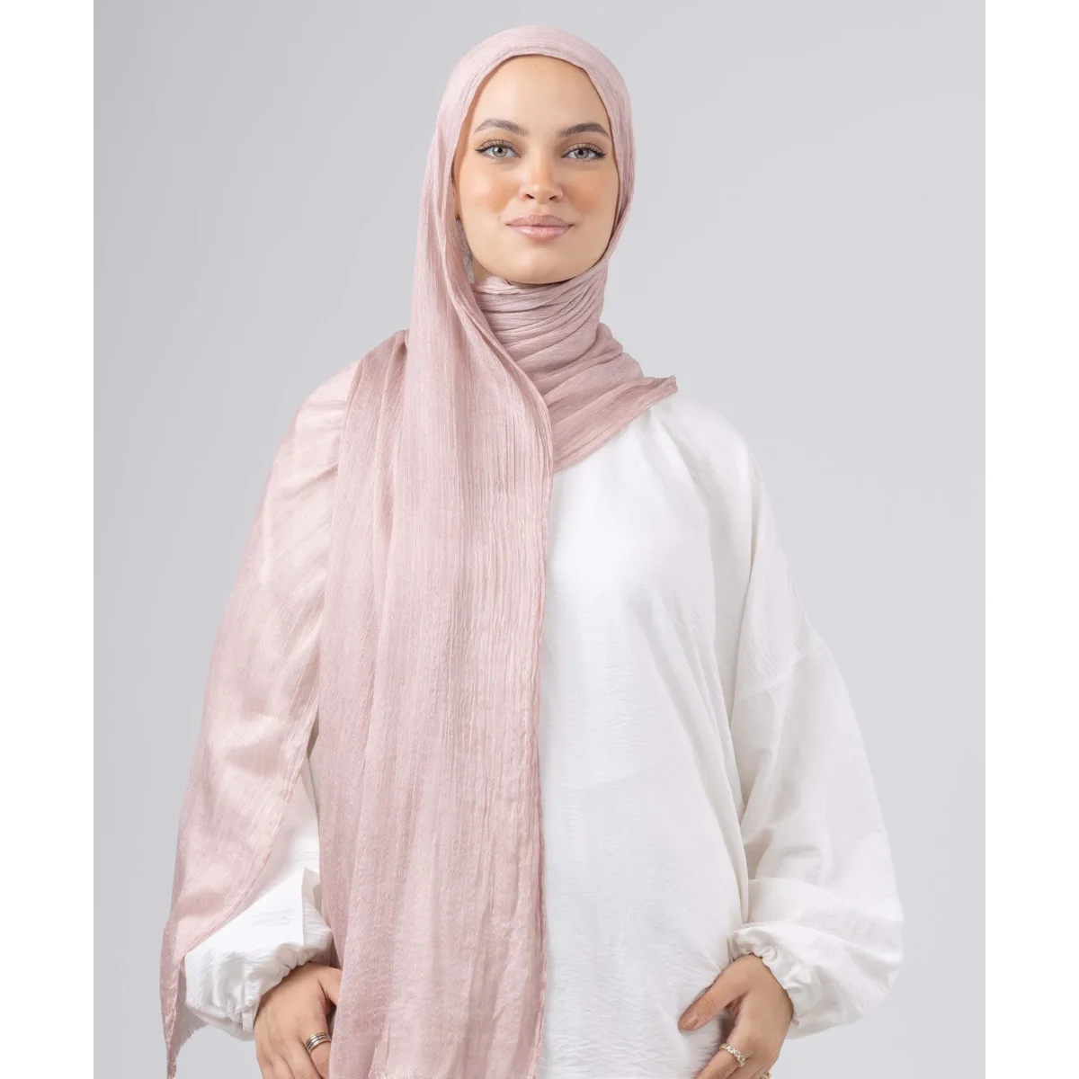 Le Voile Flowy Bamboo Linen Scarf