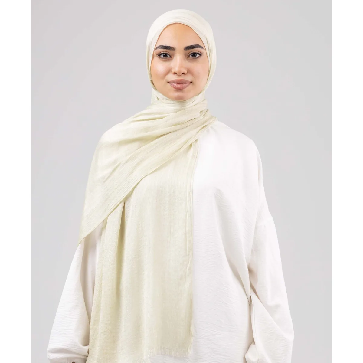 Le Voile Flowy Bamboo Linen Scarf