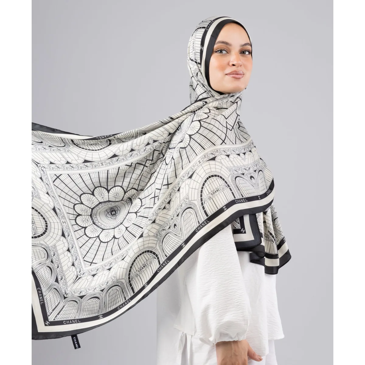 Le Voile Iconic Luxury Silk Scarf