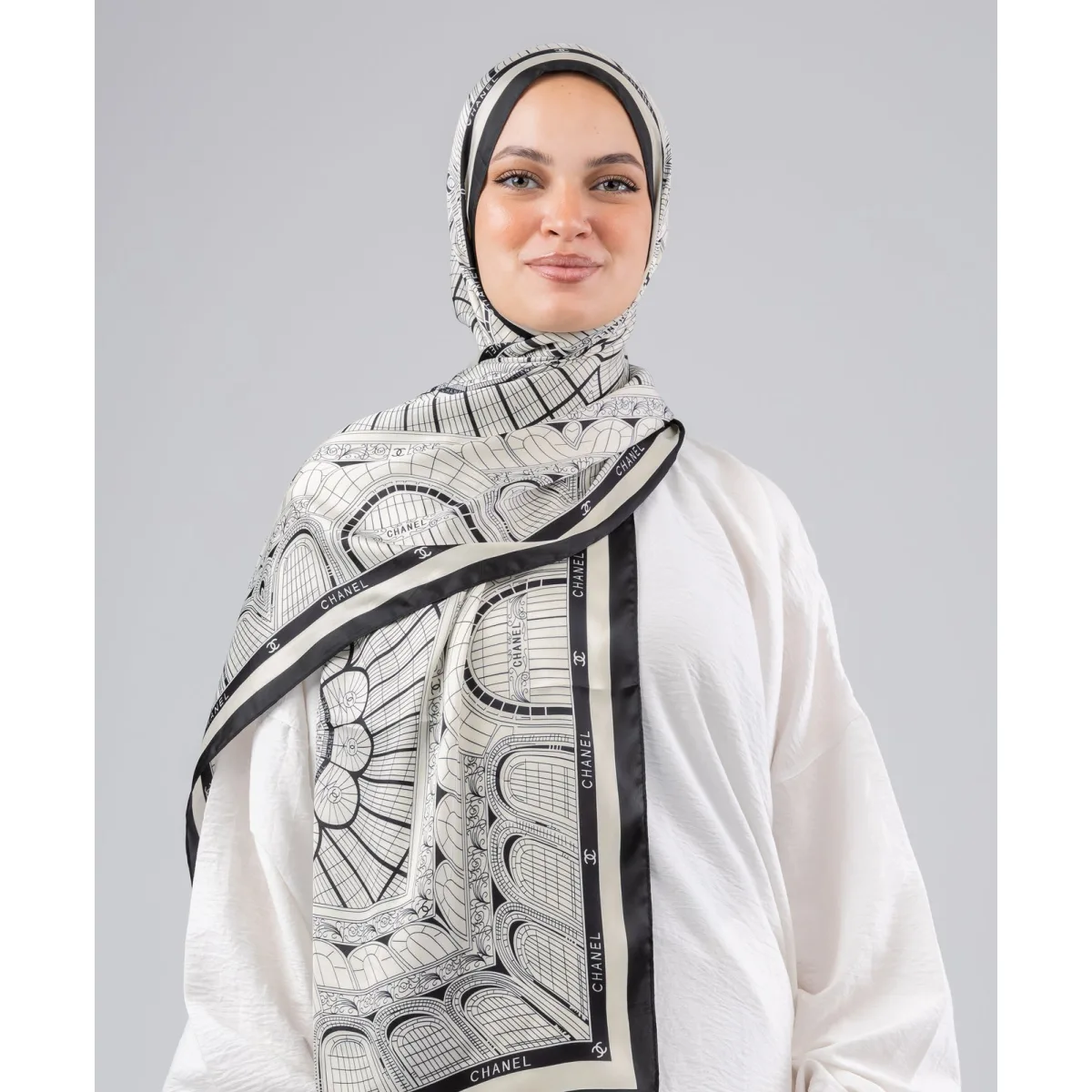 Le Voile Iconic Luxury Silk Scarf