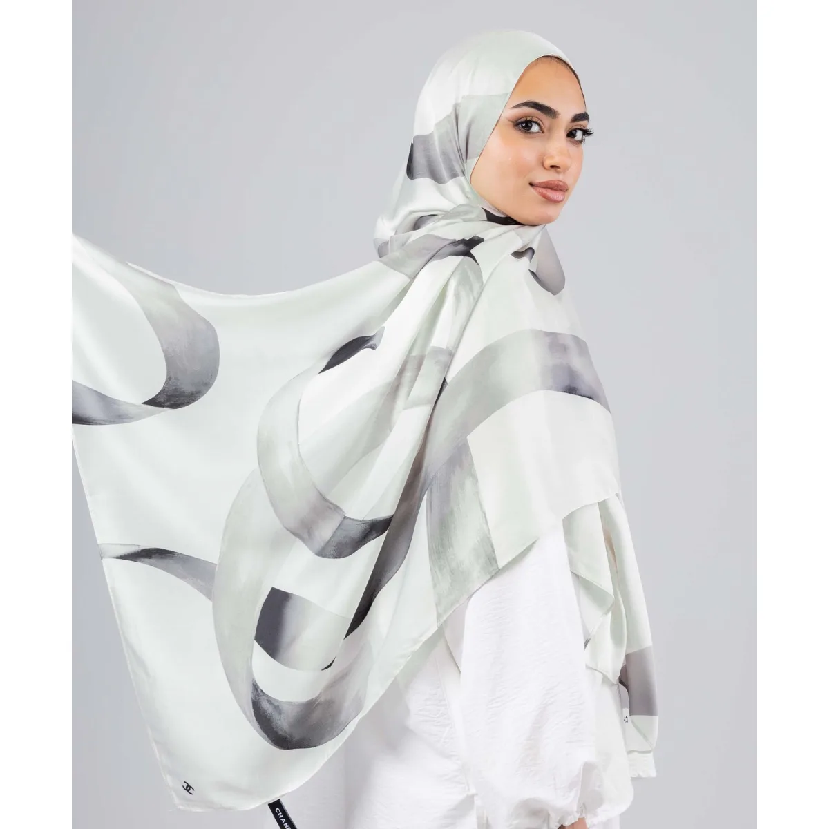Le Voile Serpentine Luxury Silk Scarf