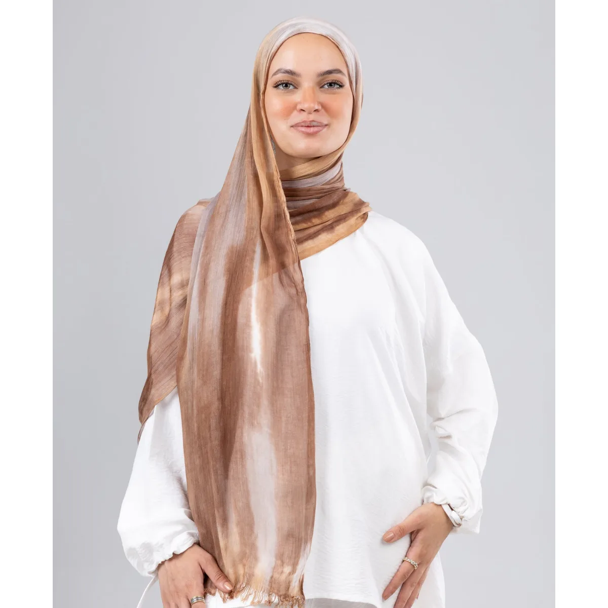 طرحة لينن تاي داي من لو فوال