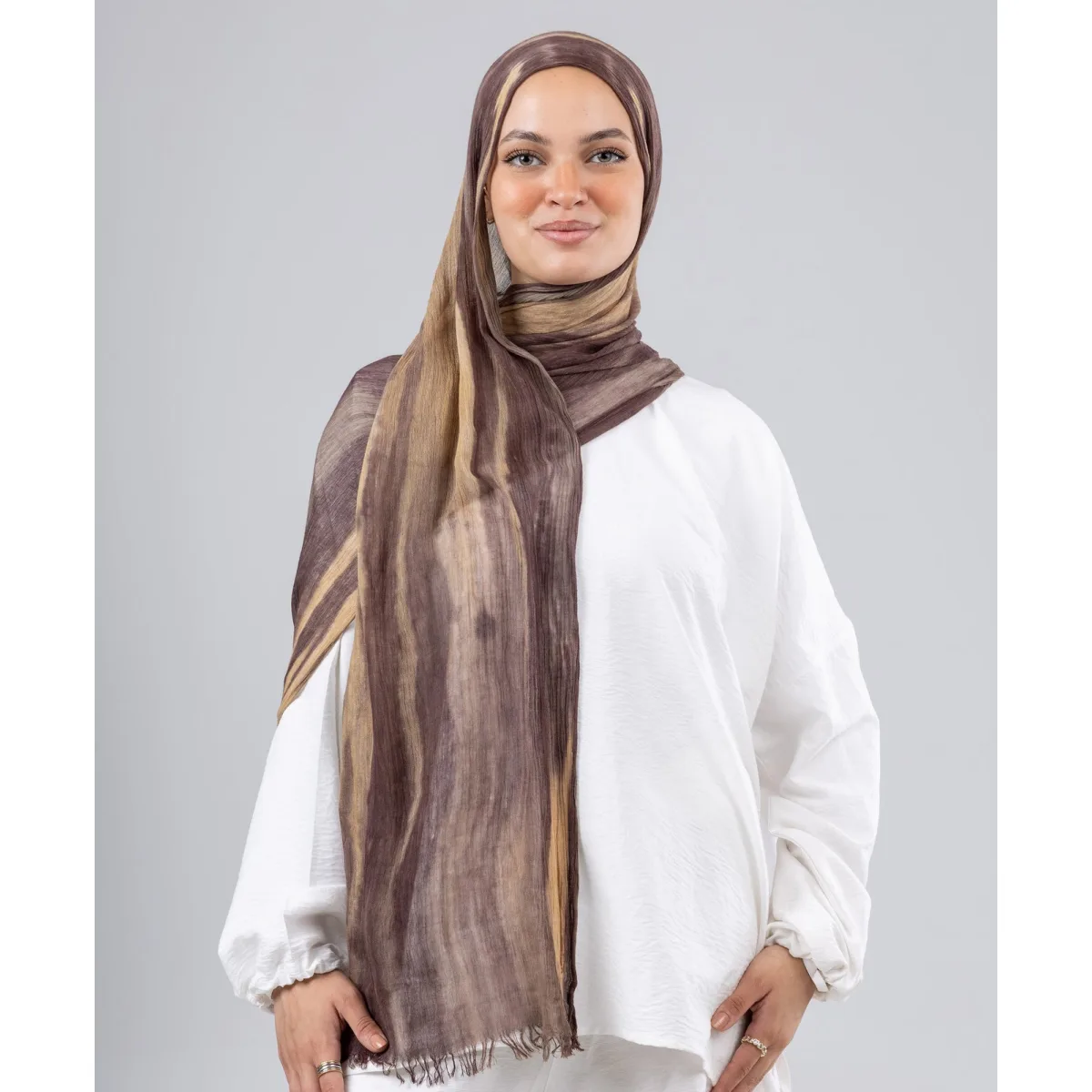طرحة لينن تاي داي من لو فوال
