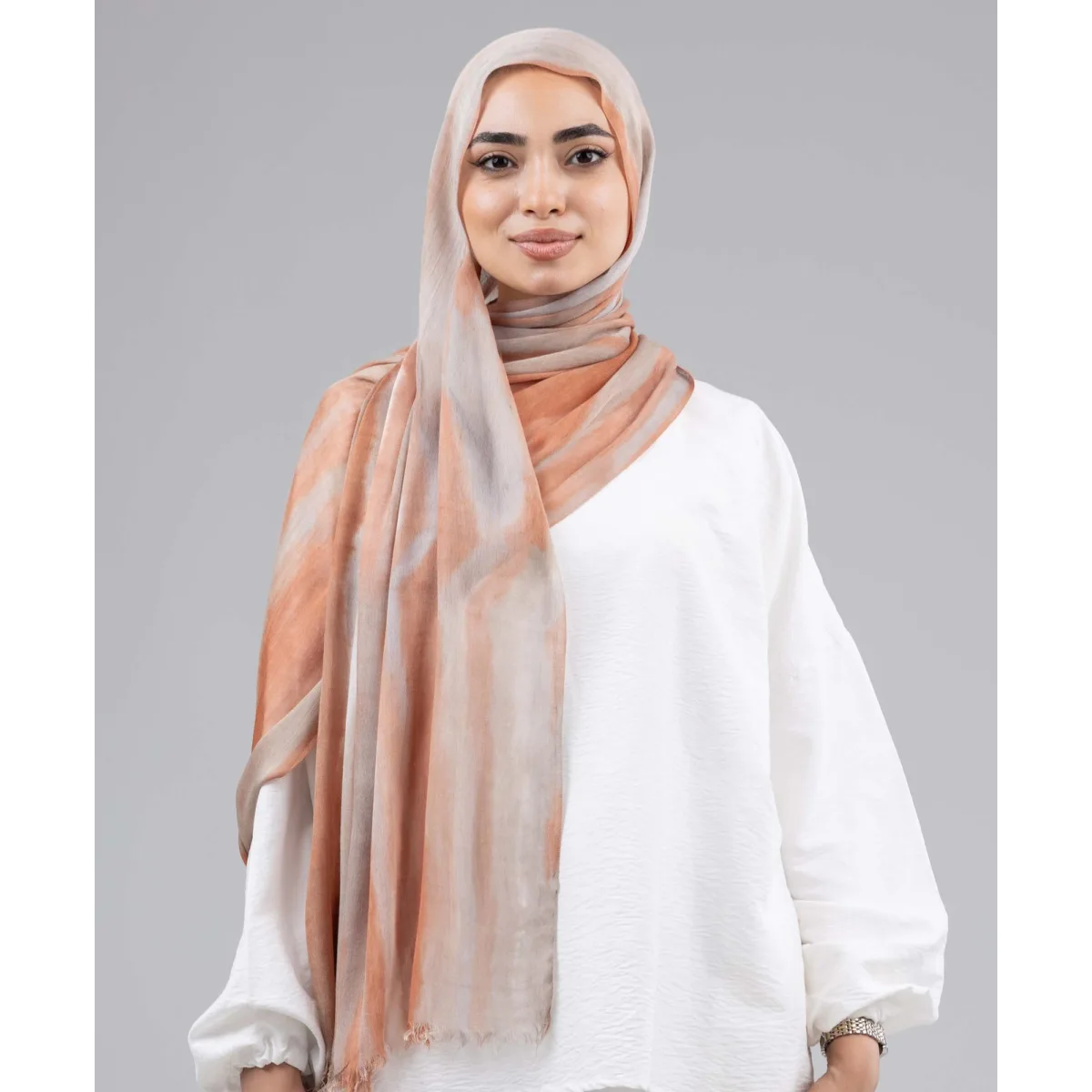 طرحة لينن تاي داي من لو فوال