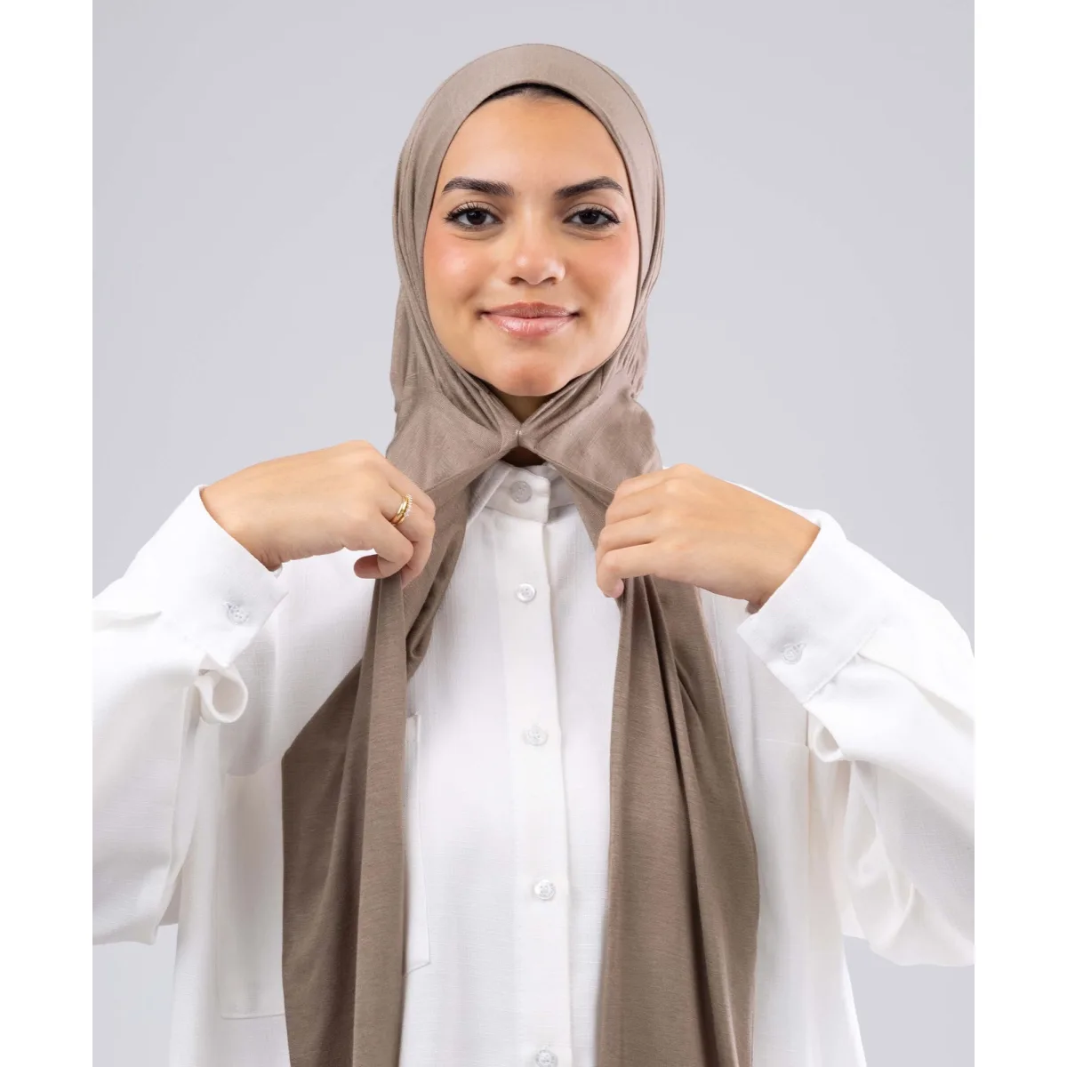 طرحة قطن ليكرا Ready من لو فوال