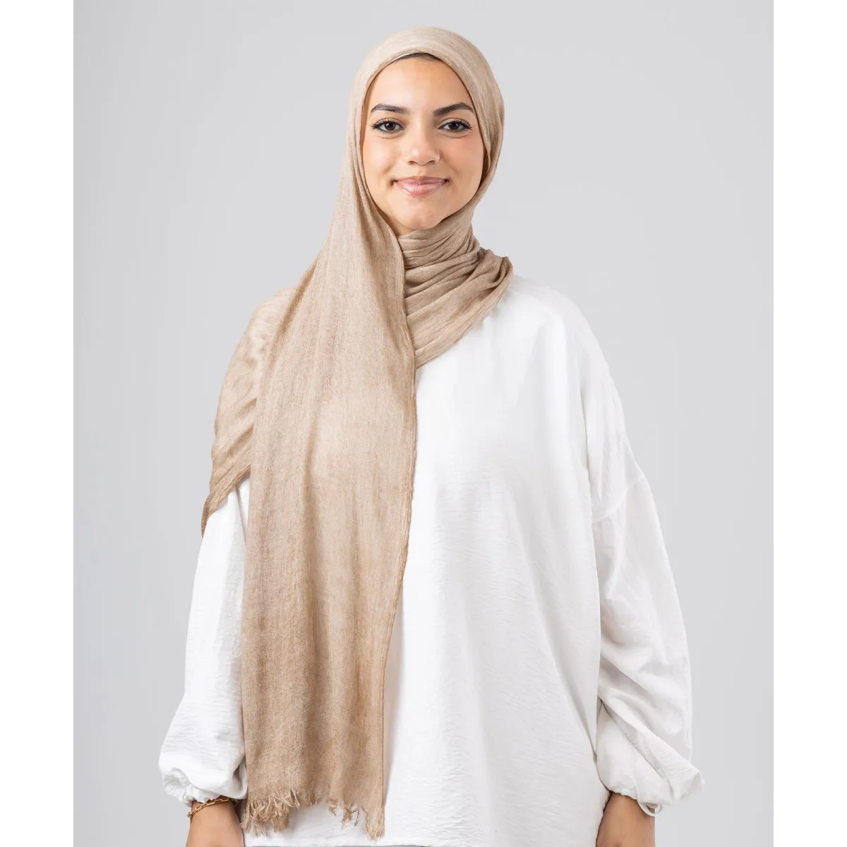 طرحة قطن كرينكل Elegance Crinkled من لو فوال
