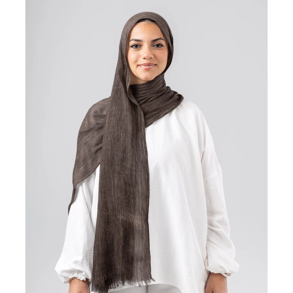 طرحة قطن كرينكل Elegance Crinkled من لو فوال