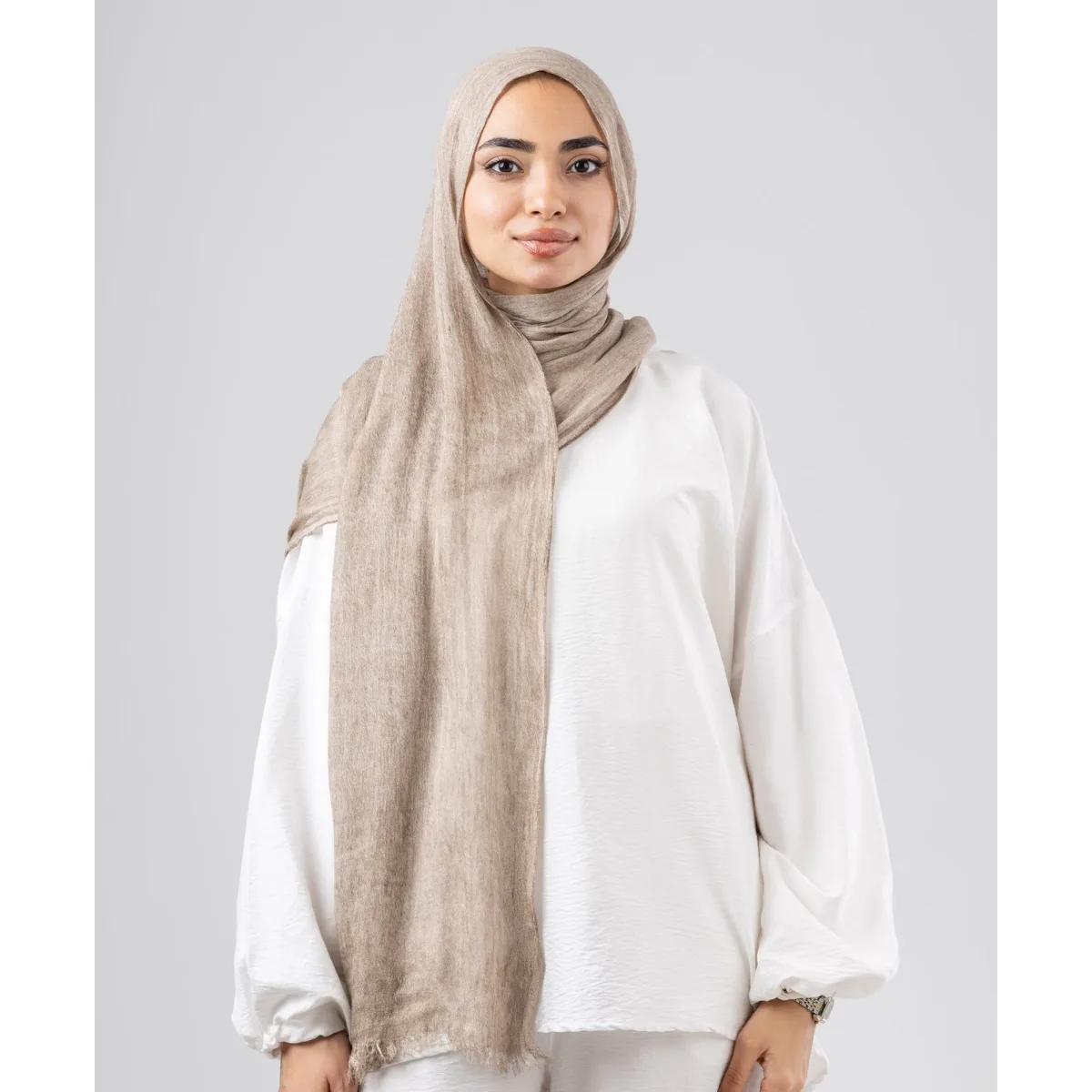 طرحة قطن كرينكل Elegance Crinkled من لو فوال