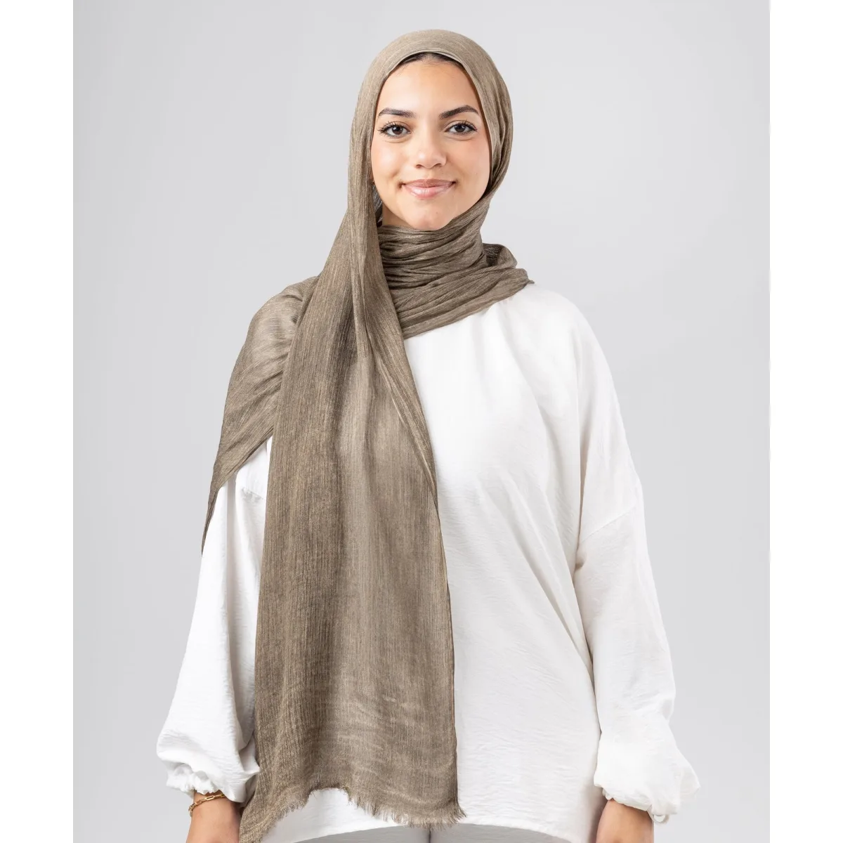 طرحة قطن كرينكل Elegance Crinkled من لو فوال