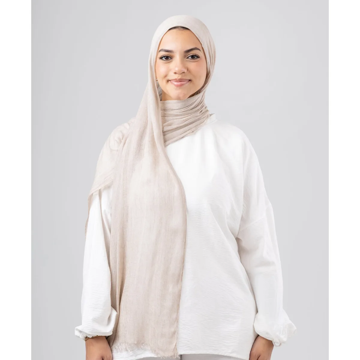 طرحة قطن كرينكل Elegance Crinkled من لو فوال