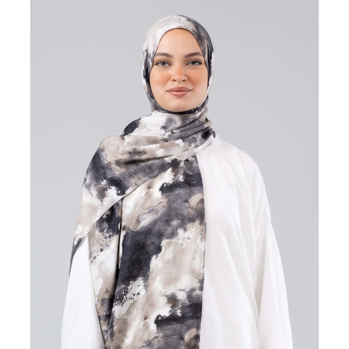 Le Voile Earthy Clouds Modal Scarf