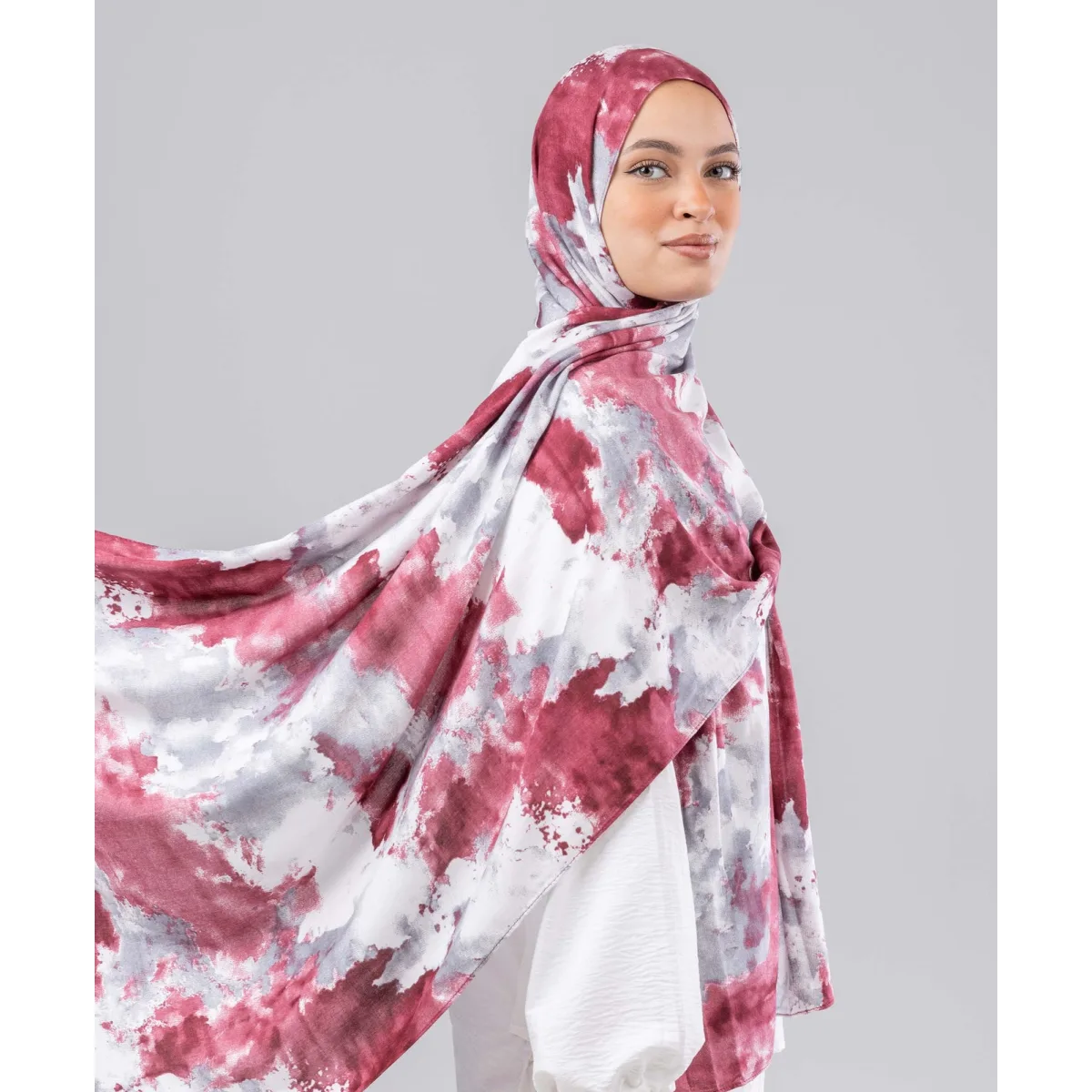 Le Voile Earthy Clouds Modal Scarf