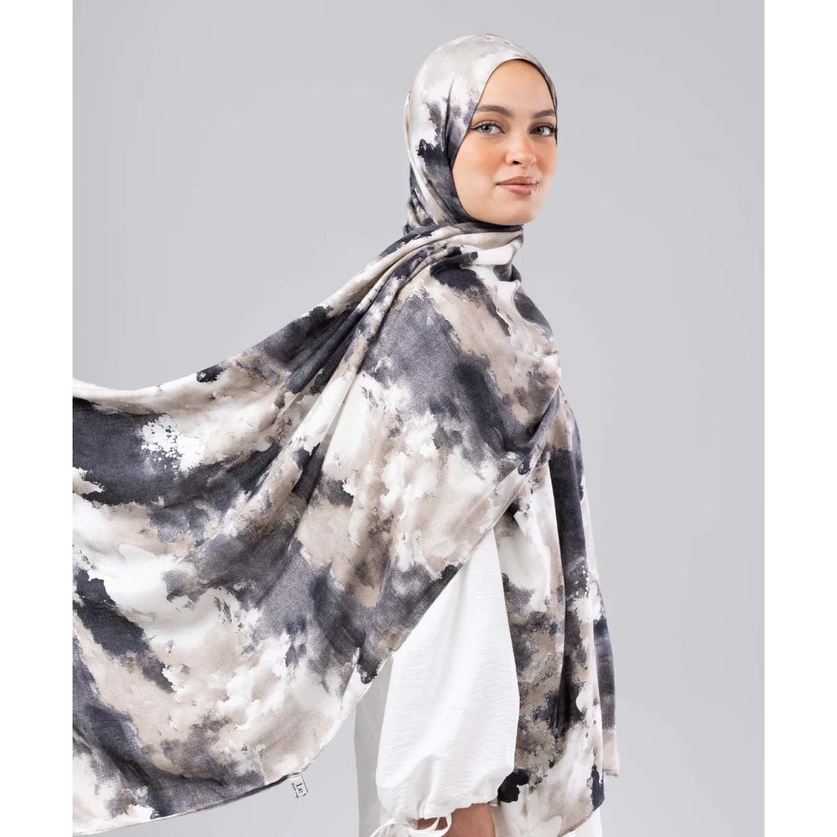 Le Voile Earthy Clouds Modal Scarf